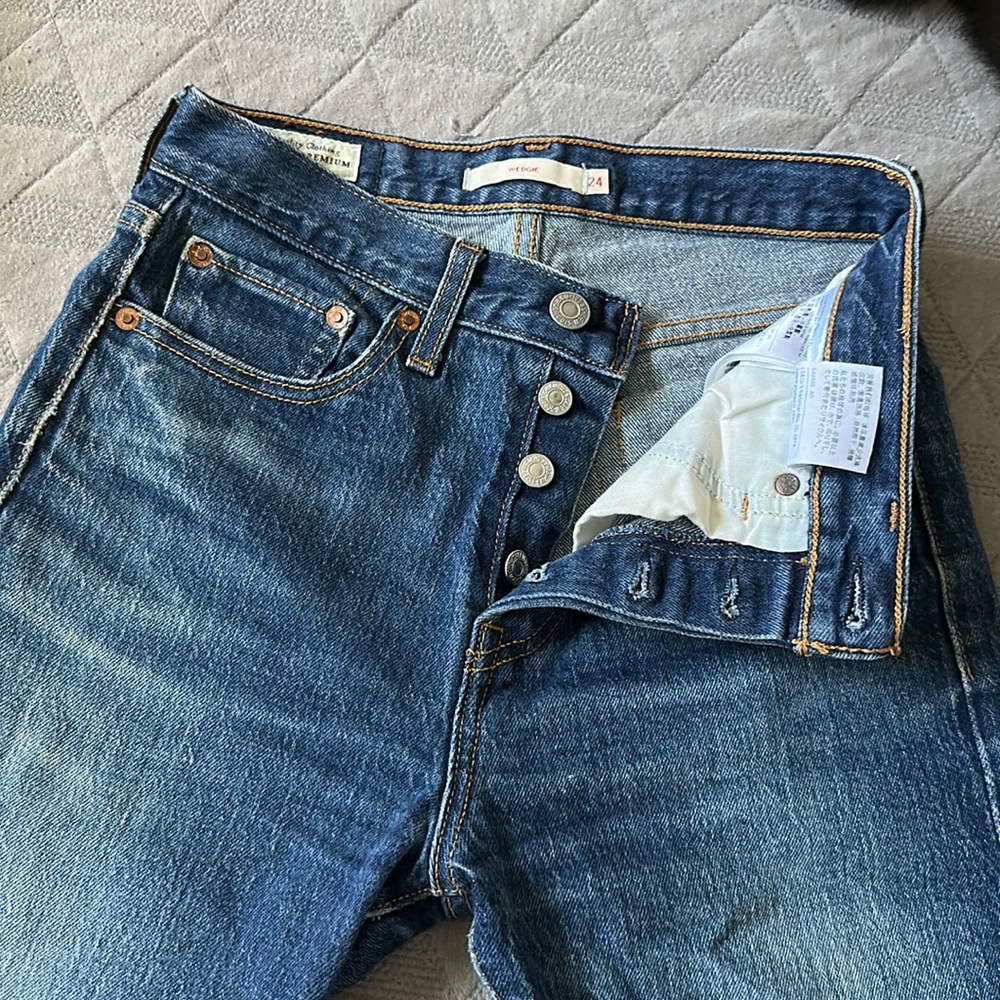 Levi Wedgie Denim Pants - Lightly Worn